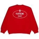 Толстовка Supreme Crest Crewneck, красный - фото 2