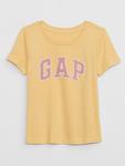 Футболка с логотипом Gap, желтый - фото