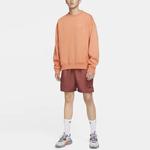 Толстовка Men's Nike Solid Color Sports Fleece Round Neck Pullover Soft Orange, оранжевый - фото 3