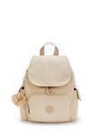 Рюкзак Kipling BASIC PLUS CITY MINI, Sparkled Beige/Beige - фото