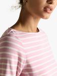Топ в полоску Harbour Breton Joules, Pink/White - фото 2