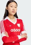 Мини платье ADIDAS ORIGINALS FOOTIE, Red - фото 4