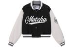 Бейсбольная куртка унисекс MATCHA STORY, Белый - фото 53