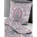 Постельное белье BIERBAUM «3846», бобер, 100% хлопок, легкое в уходе, цвет viola - фото 4