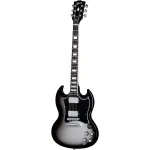Электрогитара Gibson SG Standard Ebony Exclusive в Guitar Center, Silver Burst - фото 3