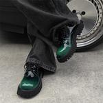 Chi Wolf Мужские дерби Casual Shoes Green - фото 5