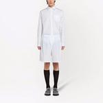 Повседневные шорты мужские белые Prada, белый - фото 2