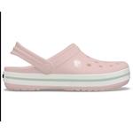 Сандалии с ремешком под крокодила Crocs, розовый - фото