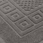 Коврик для ванной, набор из 2 шт Zollner, антрацитовый - фото 5