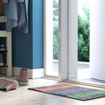 Мат VANDPLATS IKEA, 40x60 см, разноцветно-полосатый - фото 3