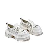 Беллалили Женские Лоферы на платформе 6,5 см Экрю - фото 4