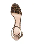 Босоножки с леопардовым принтом Gianvito Rossi, коричневый - фото 4