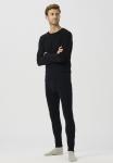 Топ TWO SOON LONG SLEEVED MERINO WOOL BASE LAYER, Black - фото