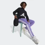 Толстовка с капюшоном Adidas Essentials для детей, черный - фото 4