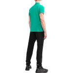 Футболка поло мужская зеленая Moncler - фото 3