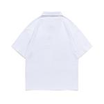 Поло унисекс Emoji, светло-голубое (летний газу, дышащее) - фото 5