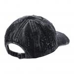 LINING Джинсовая бейсболка унисекс черная, Black - фото 3