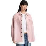 Lee Рубашка женские пастельно-розовые - фото 4