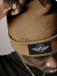 Шапка Neverless Airforce Wings, светло-коричневый - фото 2