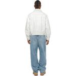 Кожаная куртка унисекс Stussy, цвет White - фото 6