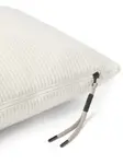 Подушка на молнии Brunello Cucinelli, белый - фото 3