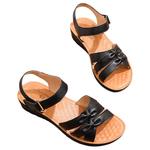 Воин Однопряжечные Сандалии Унисекс Черный, Бежевый - фото 5