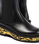 Кожаные ботильоны Stivalleto Versace, черный - фото 4