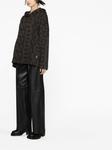 Marc Jacobs худи Monogram Oversized с кулиской, черный - фото 4