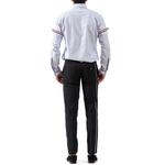 Повседневные брюки мужские черные THOM BROWNE - фото 5