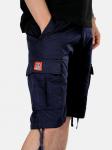 Шорты-карго темно-синего цвета Molecule - фото 6