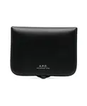 Черный кошелек, кошелек Джош A.P.C., черный - фото