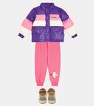 Замшевые кроссовки с крючком Mou Kids, серый - фото 2