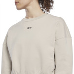 Толстовка Reebok Dreamblend Cotton Ml, бежевый - фото 4