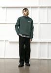 Толстовка DOUBLE A BY W.W. CREW NECK AANEUE, Green Gables/Green - фото 2