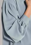 Блуза MADELEINE Button-down blouse, Smoky Blue/Light Blue - фото 4
