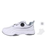 KUMPOO Кроссовки KHR D96 Xuanji противоскользящие износостойкие низкие для бадминтона унисекс KHR-D96 Ruyi черные с носками, цвет KHR-D96 Ruyi Black (Comes with Socks *1) - фото 10