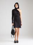 Платье WEEKDAY Bella, черный - фото 3