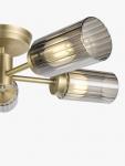 Потолочный светильник Brompton 5 Arm Flush John Lewis, Antique Brass - фото 6
