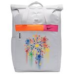 Nike Тканевый рюкзак с принтом унисекс белый, Firework Five-Pointed Star - фото