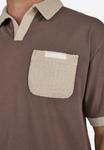 Рубашка поло BASSO Pegador, цвет Washed Cozy Brown - фото 4
