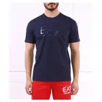 Футболка стандартного кроя Ea7, синий - фото