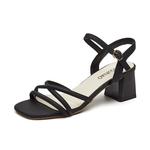 Rich Birds Сандалии на ремешках Женские, Черный - фото 2