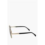 Солнцезащитные очки в металлической оправе David Beckham, Black - фото 3