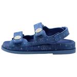 Сандалии женские Chanel, синий - фото