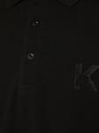 Рубашка поло Karl Lagerfeld, черный - фото 3