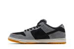 Кроссовки Nike Dunk Low SB Dark Smoke Grey, серый - фото 3