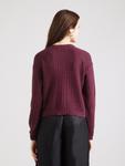 Вязаный кардиган VERO MODA VMHarper, Wine red - фото 4