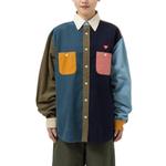 Рубашка crazy corduroy shirt 'blue' Human Made, мультиколор - фото 3