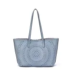 Сумка-шоппер Paloma с 3D-цветком Mellow World, синий - фото 2