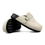 Сабо с закрытым носком унисекс New Korea, хаки - фото 25